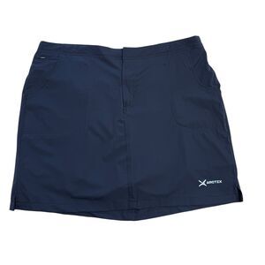 Arctix Skort Skirt Black UPF 50 Hiking Trail Active Stretch Pockets Plus Size 1X
